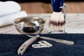 MenÃ¢â¬â¢s grooming and shaving equipment Royalty Free Stock Photo